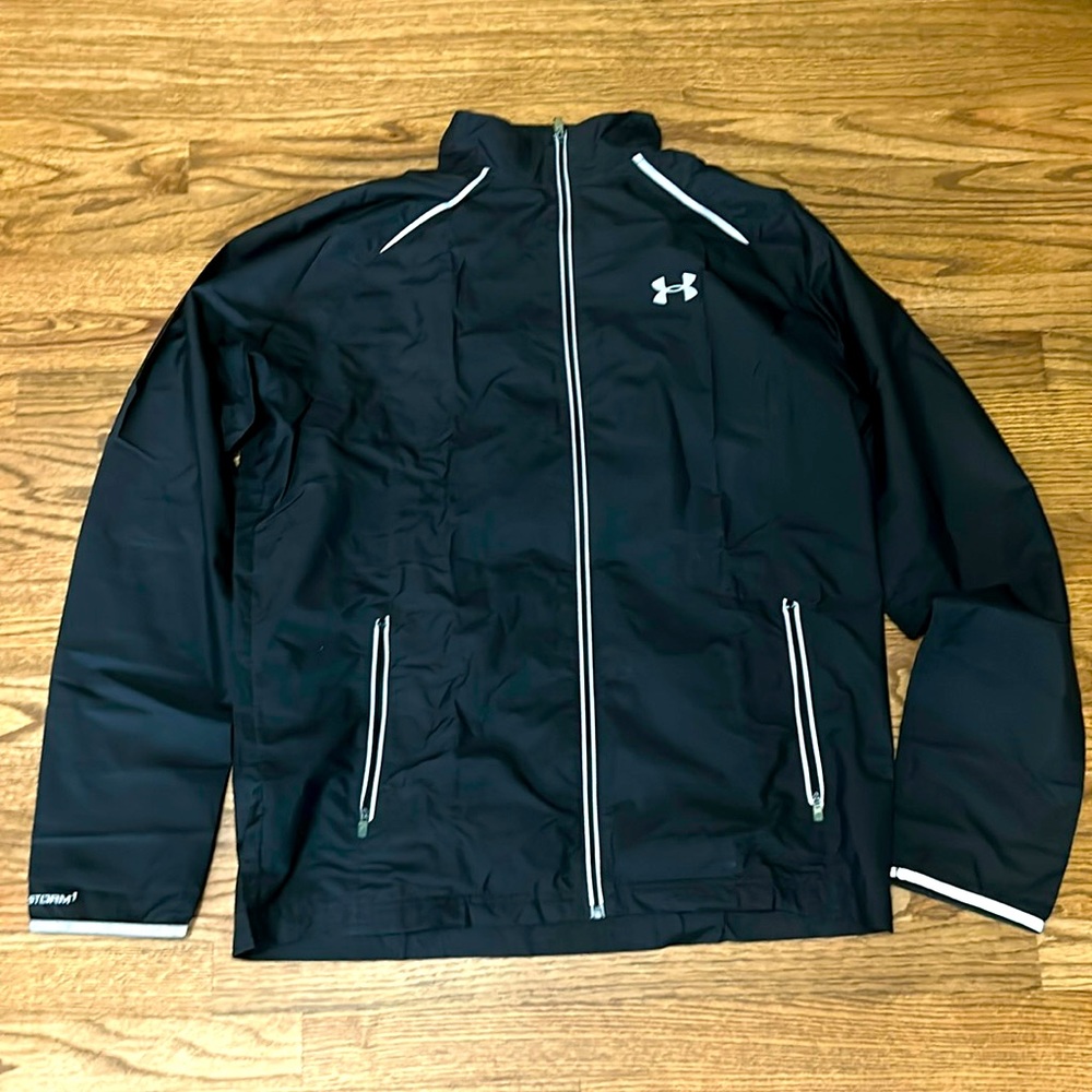 Under armor windbreaker style jacket
